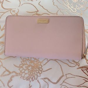 Kate spade light rose wallet
